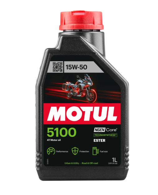 Motul 5100 vaihteistoöljy 15W-50 1L